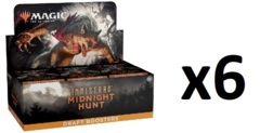 MTG Innistrad: Midnight Hunt DRAFT Booster CASE (6 DRAFT Booster Boxes)